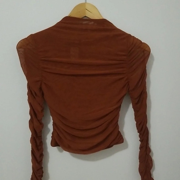 Fashion Nova mesh top - Picture 3 of 4